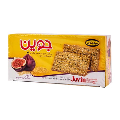بیسکویت حاوی شیره انجیر و آرد جو 500 گرمی جوین