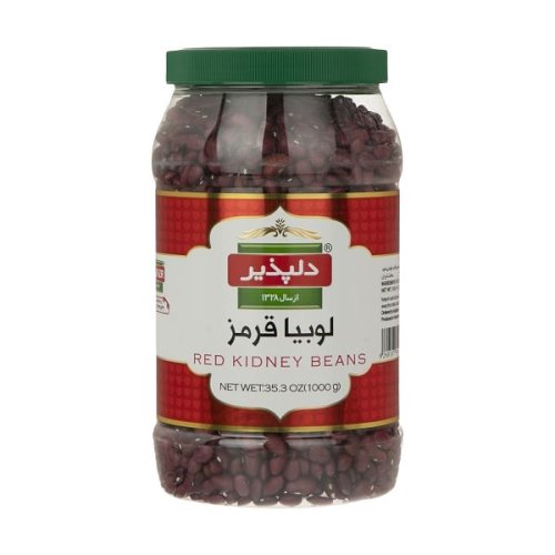 لوبیا قرمز بطری پلاستیکی 1000 g نام تجارتی دلپذیر مرجع عرضه کننده کدبانو