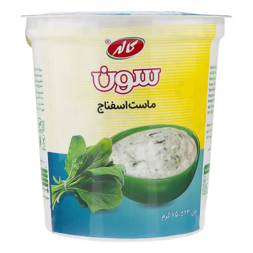 ماست بورانی اسفناج کاله