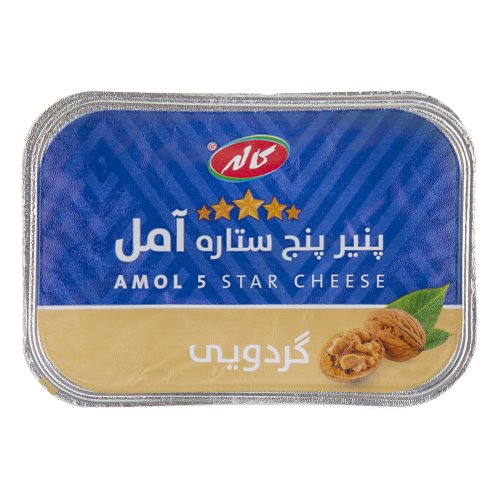 پنیر پروسس آمل گردویی ظرف پلی پروپیلنی 200 g کاله مرجع عرضه کننده سولیکو کاله کشور سازنده ایران