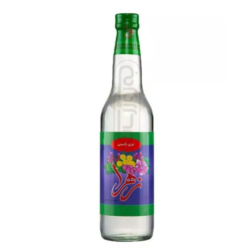عرق کاسنی بطری شیشه ای 450 گرمی زهرا
