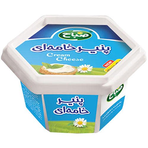 پنیرخامه ای پرچرب 6گوش صباح