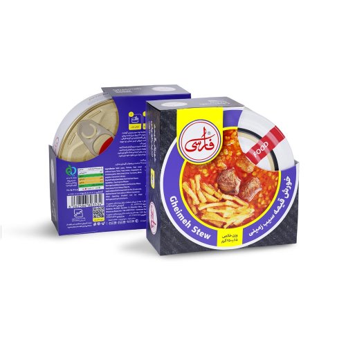 کنسرو خورشت قیمه سیب زمینی فارسی