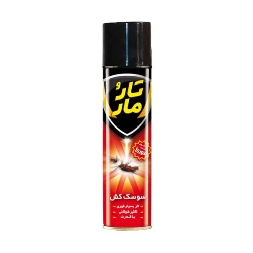 اسپری حشره کش با بو 400 میلی قرمز تار و مار کاسپین